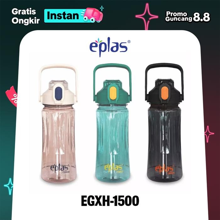 Eplas Tumbler Botol Minum Tritan 1,5 Liter Bpa Free 1500 ml EGXH-1500