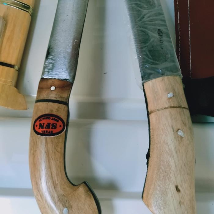 Golok Kecil Bagan Per Baja Asli