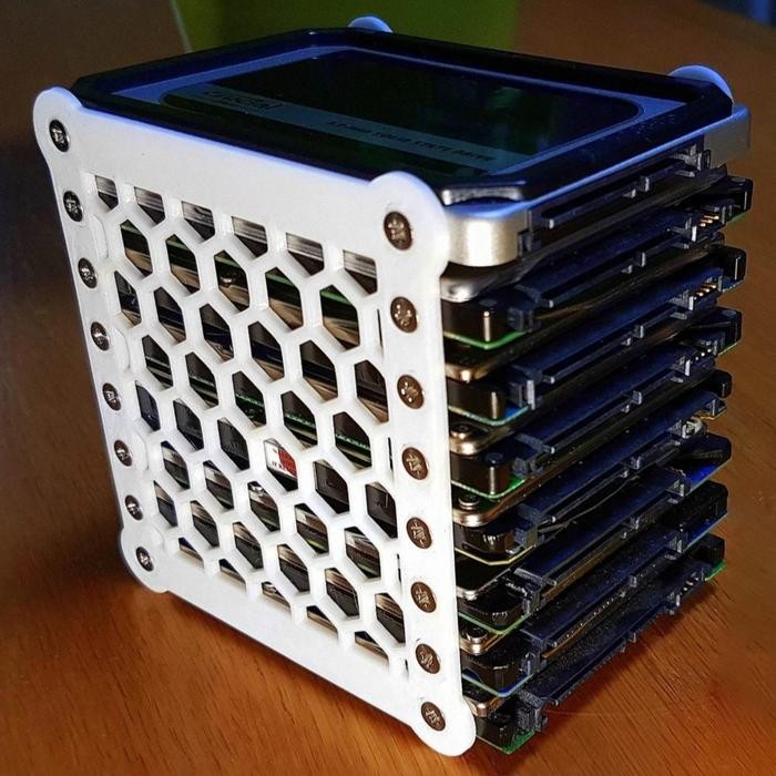 HDD SSD Stand 2.5 Inch 8 Susun - Rak Hardisk Laptop