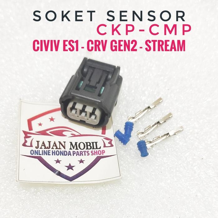 SOKET SENSOR CKP CMP STREAM CIVIC ES1 CRV GEN2 SOKET TDC SENSOR