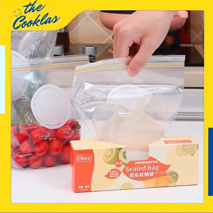 Zipper Bag DOUBLE LOCK Kantong Plastik Zipper Makanan