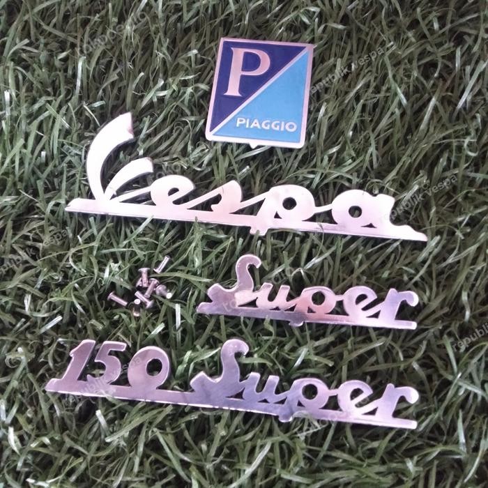 Emblem Set Vespa Super 66