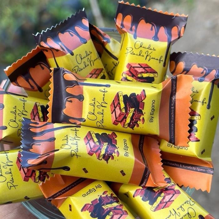 

BEST SELLER EGANO - Coklat Dubai Mini - Food Cokelat Cemilan Makanan Susu Snack