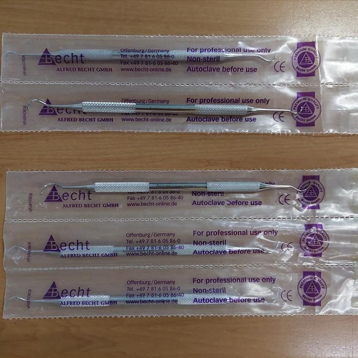 Terlaris Dental Sickle Scaler / Scaling Gigi Manual Becht Germany SALE