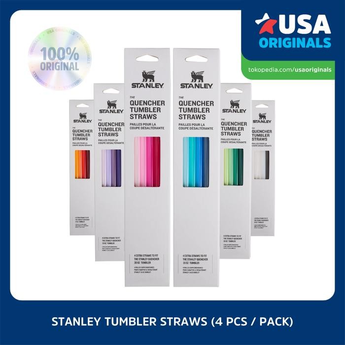 SALE Sedotan Stanley Quencher Iceflow Reusable Straw Tumbler ORI USA