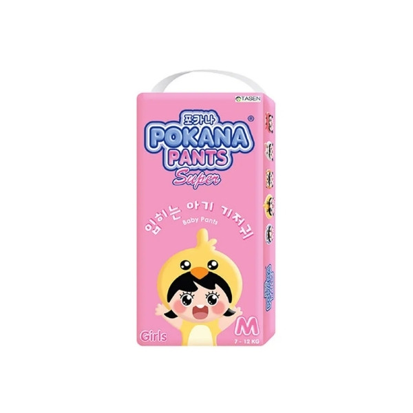 POKANA DIAPERS GIRLS M 32