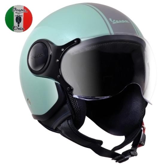 HELMET COLOR BASED GREEN RELAX HELM VESPA MATIC ORIGINAL
