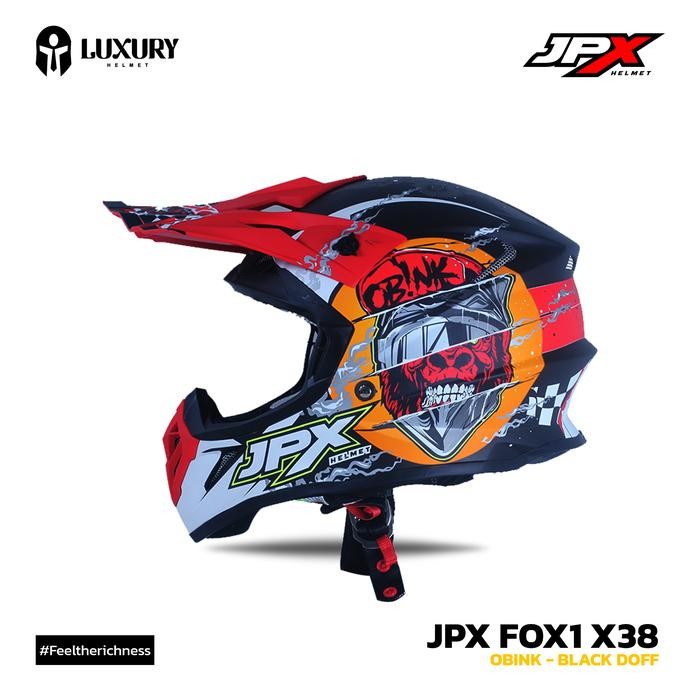 HELM TRAIL - HELM JPX FOX1 - X38 - OBINK - OFFROAD - CROSS