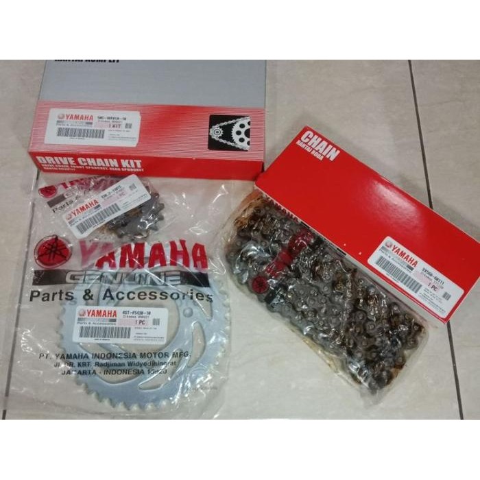 Daytona - Gear Gir Rantai Set 50C Jupiter Mx New Kopling Original Ori Asli Yamaha Ygp 50C-Wf01A-10