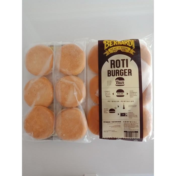 instanGasPoll- Bernardi Roti Burger Polos/Roti Burger Wijen/Roti Burger Mini