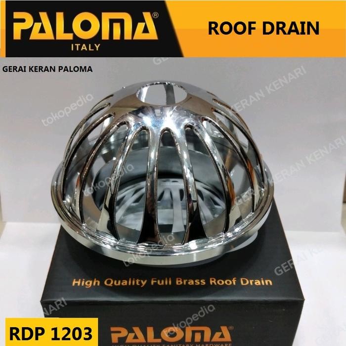 Menarik Roof Drain 3 Inch / Saringan Dak / Full Kuningan Tebal Paloma Rdp 1203 Terlariss 