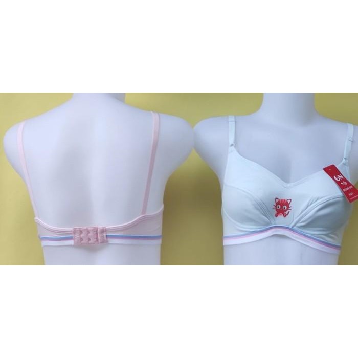 yrka- Golden Nick ~ 1 Pcs Bh Abg, Bra Remaja, Pakaian Dalam Wanita (3 Warna)