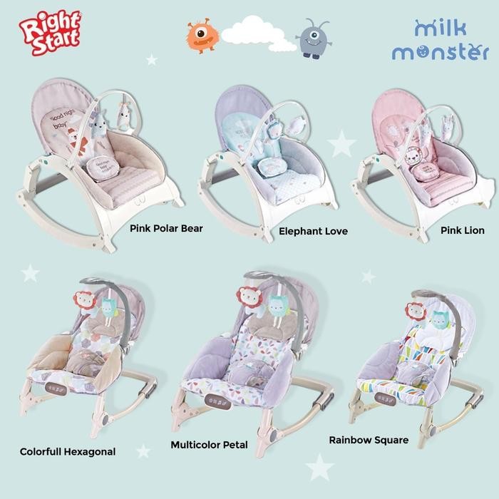 TGR Right Start bouncer 2in1 Portable Rocker/ baby bouncer