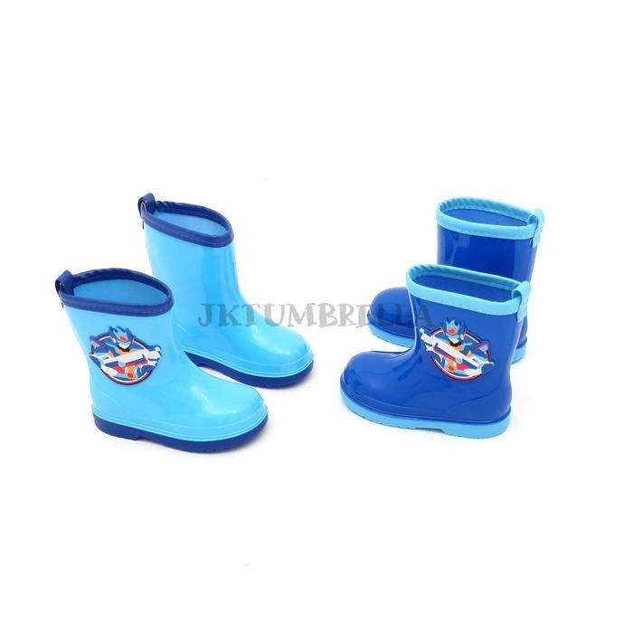 Sepatu Boots Anak Laki-Laki, Sepatu Hujan Boot Anak Perempuan, Rain Boots Anak Motif Robot Superhero