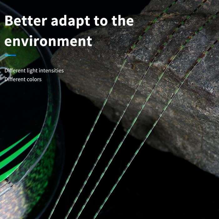 Alat Pancing Senar 300m Nilon Fishing Line Invisible Memancing Senar Speckle Original Benang Pancing