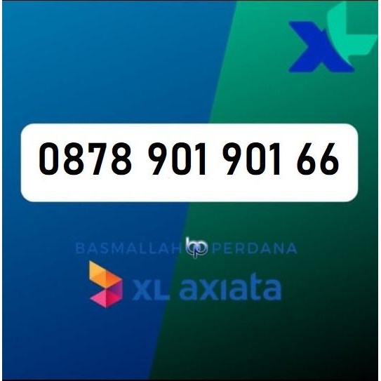 Nomor Cantik XB78 901 901 66 Perdana XL 4G 5G YOP925