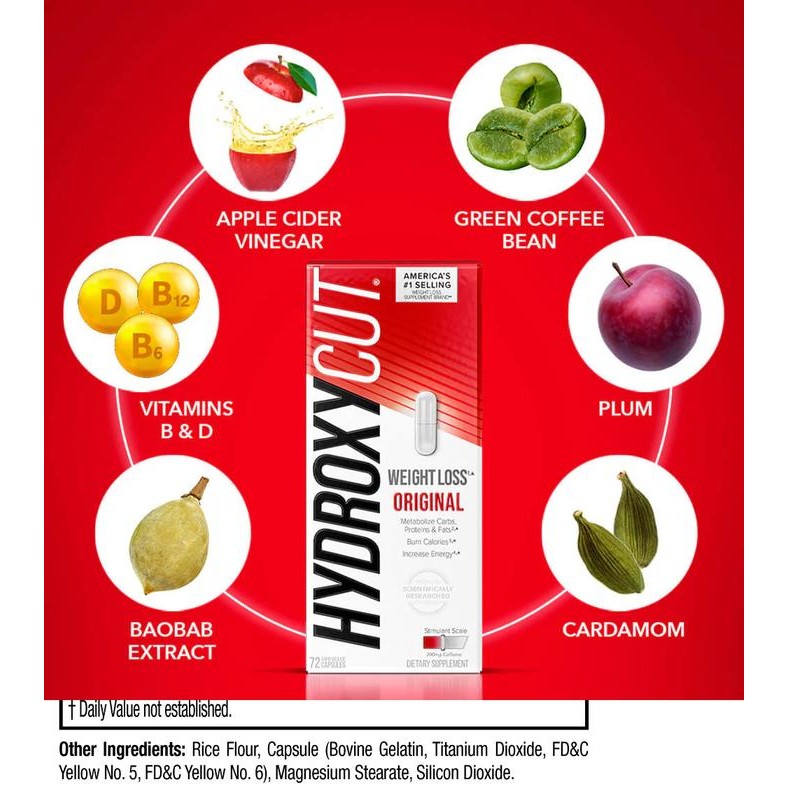 skig- Hydroxycut - Pro Clinical Hydroxycut 72 Caps Fat Burner Loss Weight