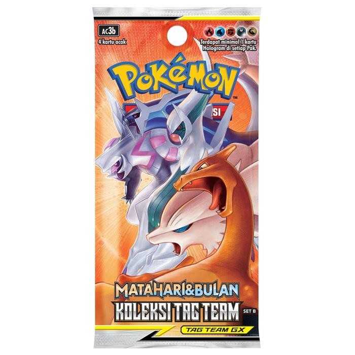READY Kartu Pokemon TCG Booster Pack Seri 5 Set B AC3b Koleksi Tag Team GX G00D QU4LITY