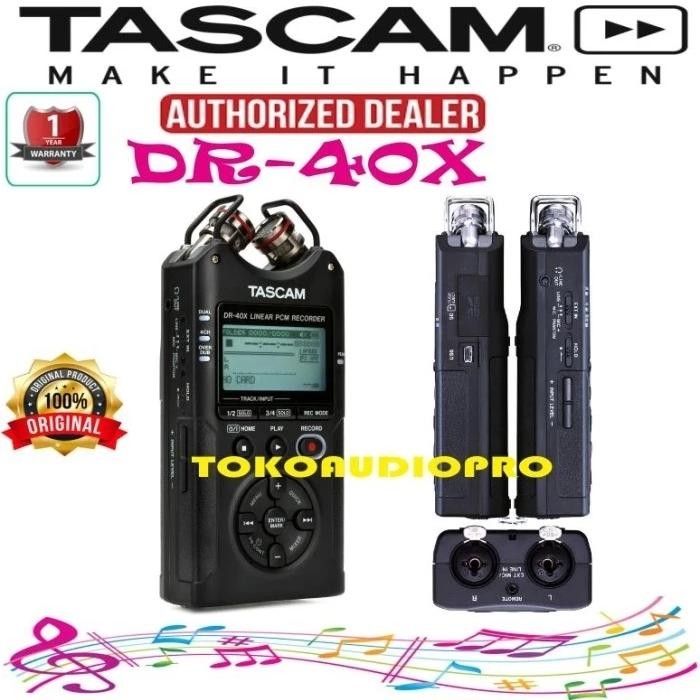 Tascam DR-40X 4-channel Handheld Recorder Tascam DR40X