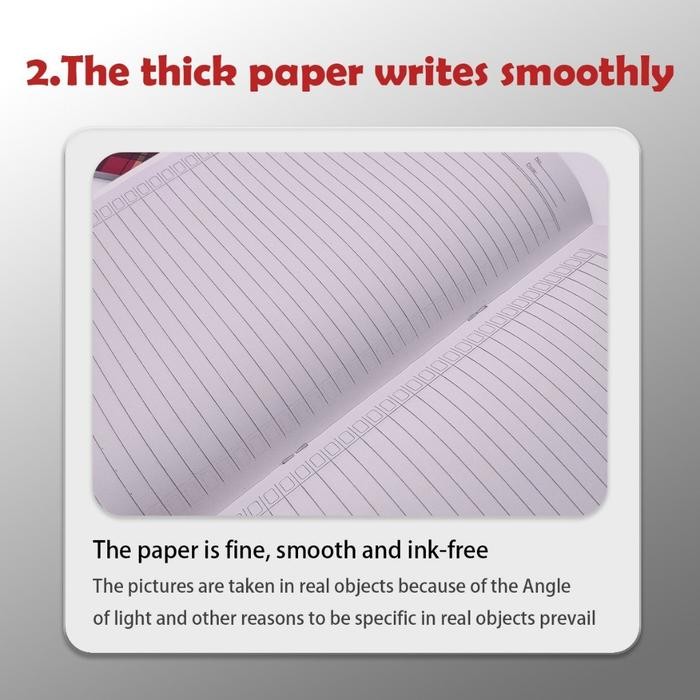 Buku Tulis Campus Degan Cover Merah Buku Catatan Kelas Buku Tulis Garis B5 A4 Class Notebook Office