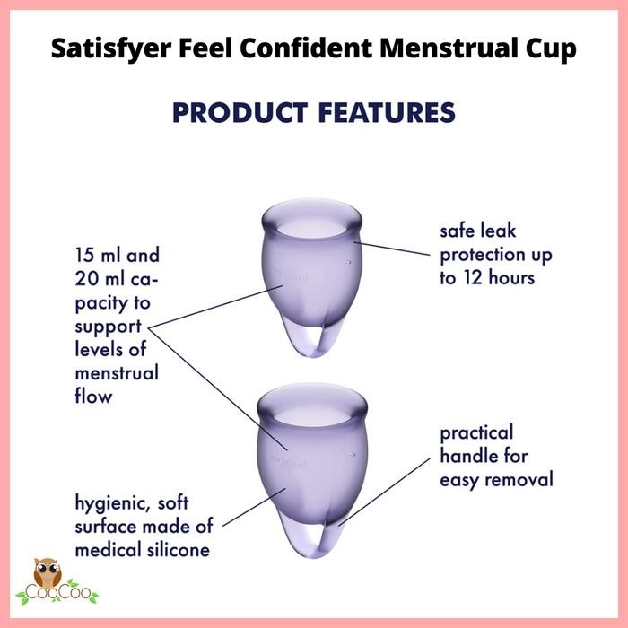 dlfo- Satisfyer Feel Confident Menstrual Cup