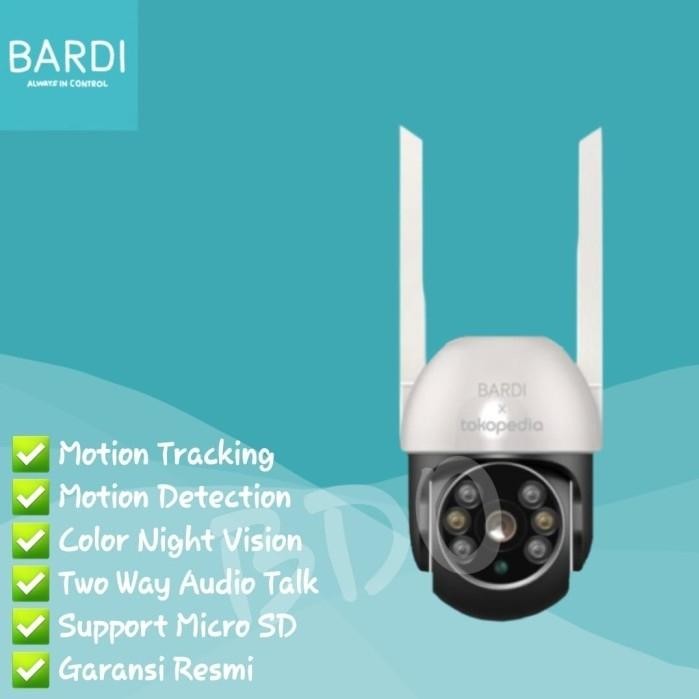 BARDI CCTV OUTDOOR PTZ IP CAMERA WIFI - CCTV KAMERA PIN