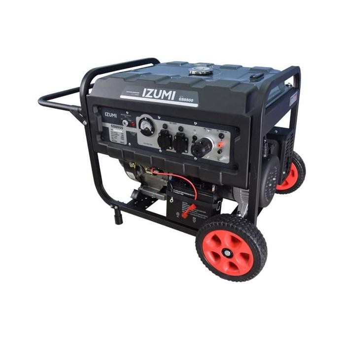 New Izumi Genset Bensin 7000 Watt W ( Generator Listrik ) Gs-8500 Terlariss 