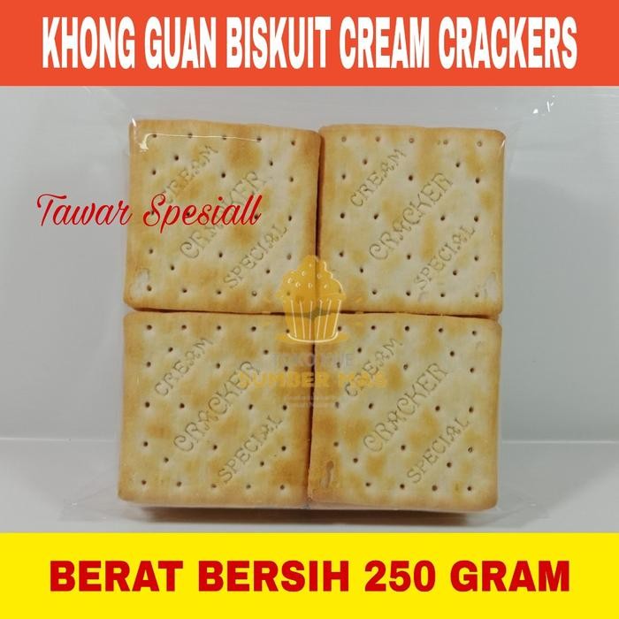 ORIGINAL BISKUIT CREAM CREAKERS/ BISKUIT GABIN/ GABIN TAWAR(250gr)