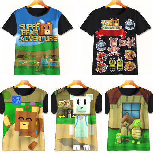 Kaos Super Bear Adventure 3D Keren | Kaos Game Super Bear Adventure | Baju Super Bear Adventure Mura