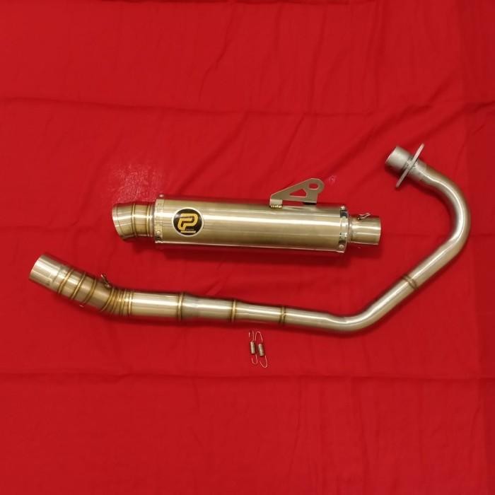 TERMURAH KNALPOT RACING PEKAJAMAN MERO KNALPOT MERO GL PRO CB KLASIK Bulat Foto Motor Motorcycle