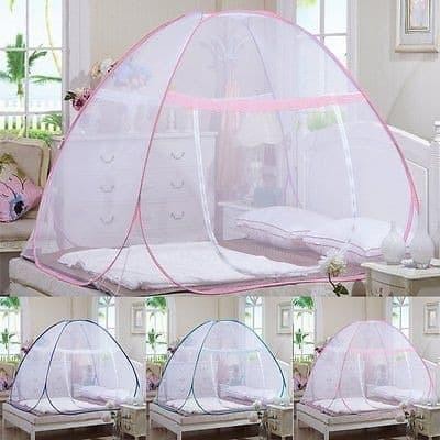 Kelambu Tempat Tidur 120 X 200Cm Semua Ukuran/Kelambu Kotak Lipat Pasti Promo