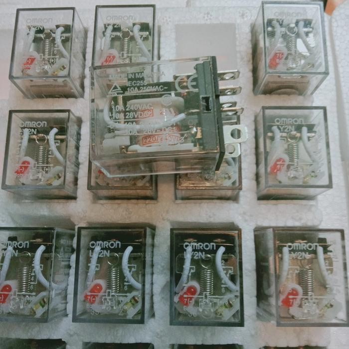 dfue- Relay Ly2N Omron 220V