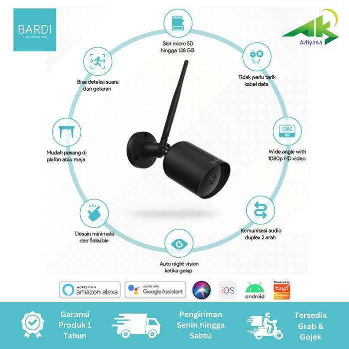 Kamera IP BARDI Smart Outdoor Static CCTV