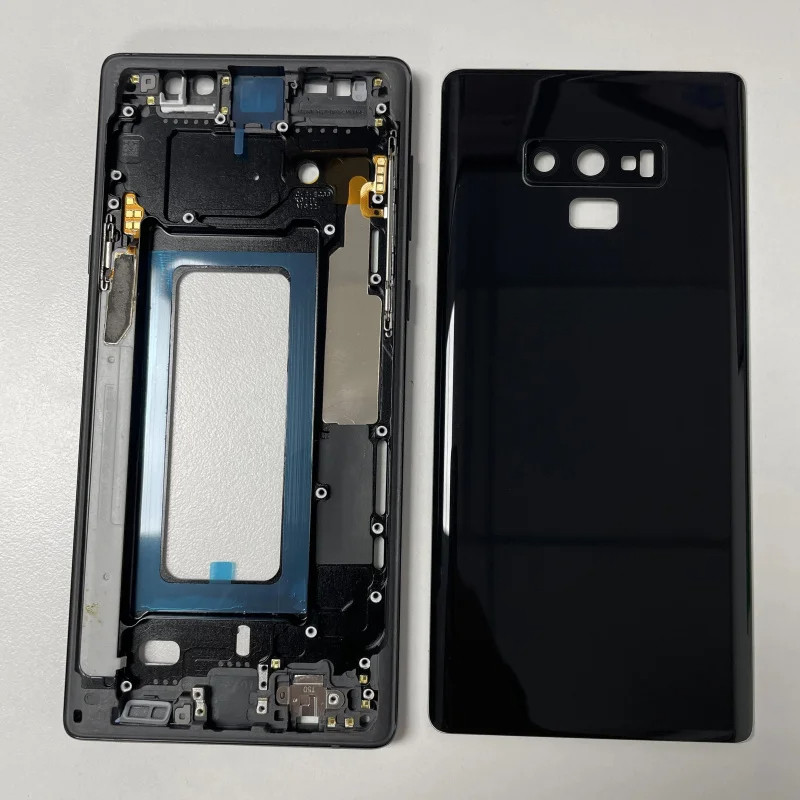 Middle Frame For Samsung Galaxy Note 9 N960 Lcd Frame Battery Back Cover Phone Housing Bezel Parts
