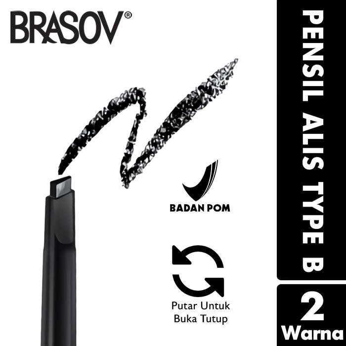 om3r- Brasov Pensil Alis Auto Matic Type B Eyebrow Pensil Alis Matic