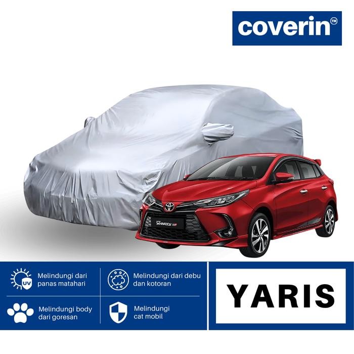 Body Cover Mobil ALL NEW YARIS / Sarung Mobil Yaris / Mantel Mobil Yaris /Selimut Mobil Yaris/Mantol