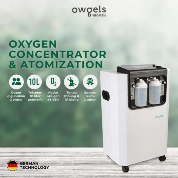 Ready Owgels Oxygen Oksigen Concentrator 10LPM