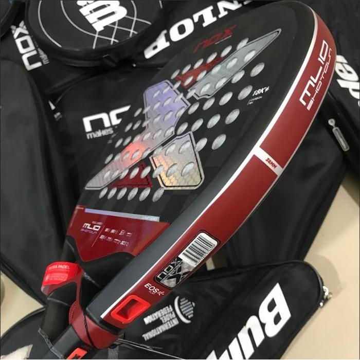 Raket Padel NOX ML10 Luxury Shotgun 18K by Miguel Lamperti 2024NOX Shotgun 18K