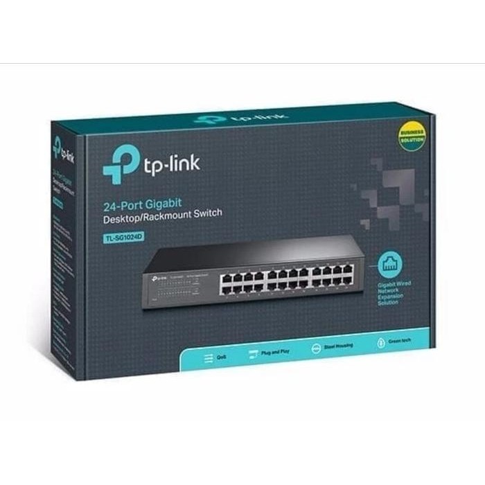 TPLINK SWITCH HUB 24 PORT GIGABITE SG1024D best seller