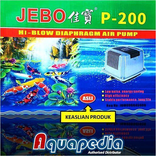 Jebo P200 Pompa Udara Aquarium/Kolam