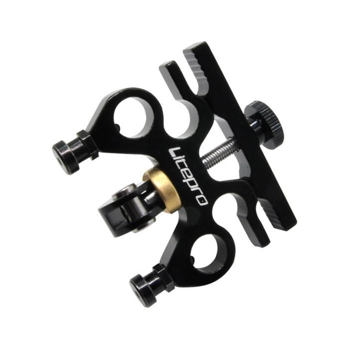 Baru Litepro Holder Pedal Qr Buckle Bracket Tempat Pedal Seli Hitam