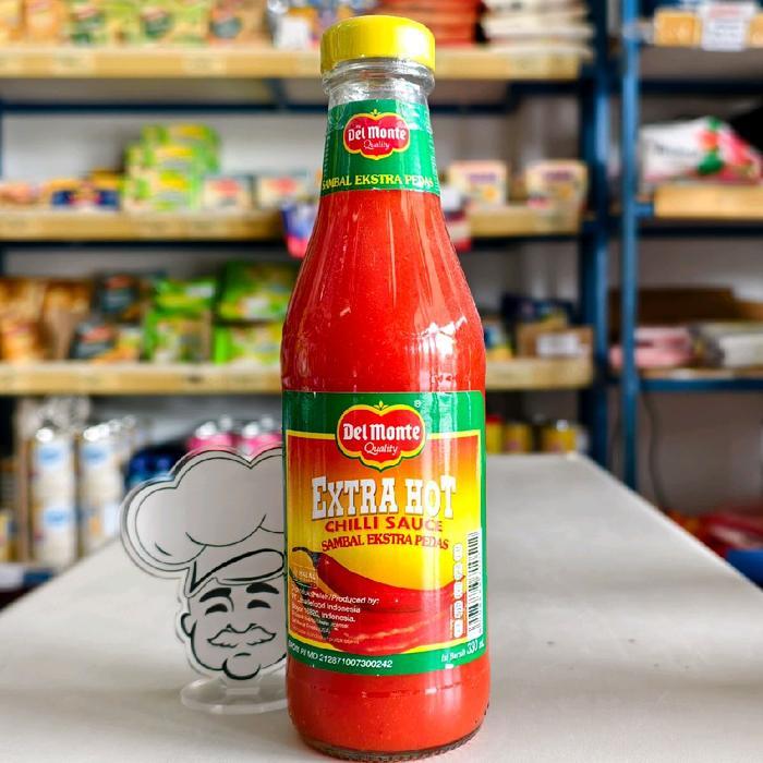 Delmonte Saus Sambal Botol / Delmonte Saus Tomat Botol 330Ml