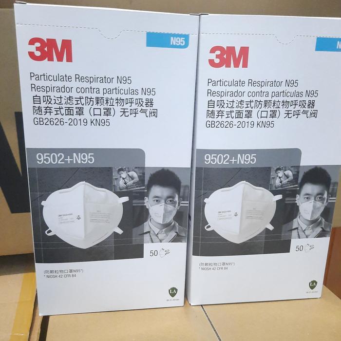 3M MASKER 9502+N95 @50 PCS