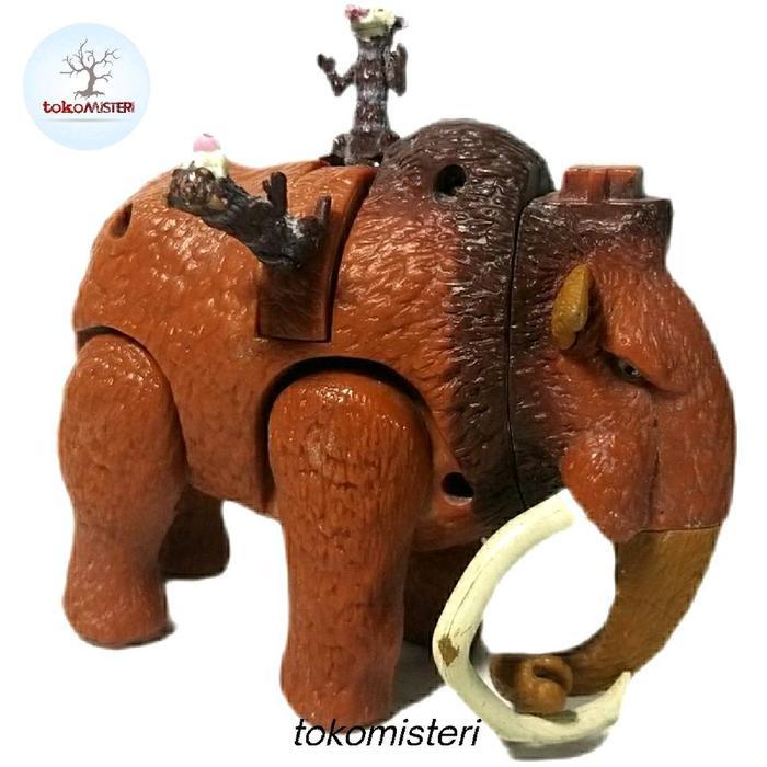 Gajah Purba Ellie Manny Mammoth Twins Crash Eddie Oppossum Prehistoric Elephant Ice Age Disney Fox