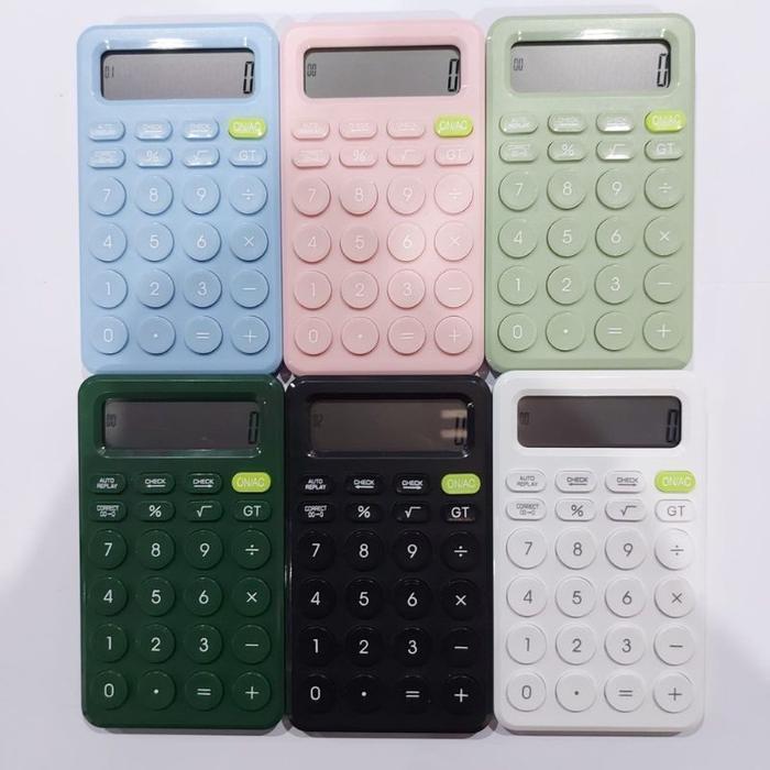 Ready Terlaris Kalkulator Citizen 6112 12 Digit / Calculator CT 6112 Warna 12 Digit Murah