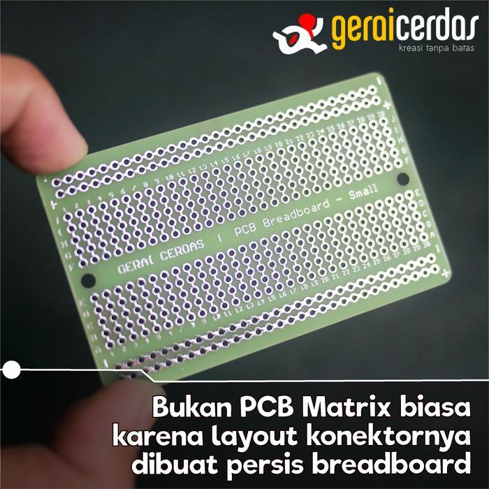 NEW PCB Breadboard 420 holes Protoboard Bukan PCB Bolong Matrix Lubang