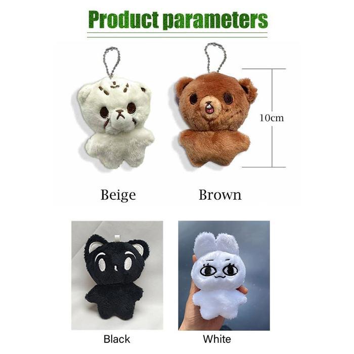 NCT Cheetah Lee Doll Kartun NCT Boneka Doyoung Taeyong Mark Cheetah Lee Doll Tas Liontin Gantungan