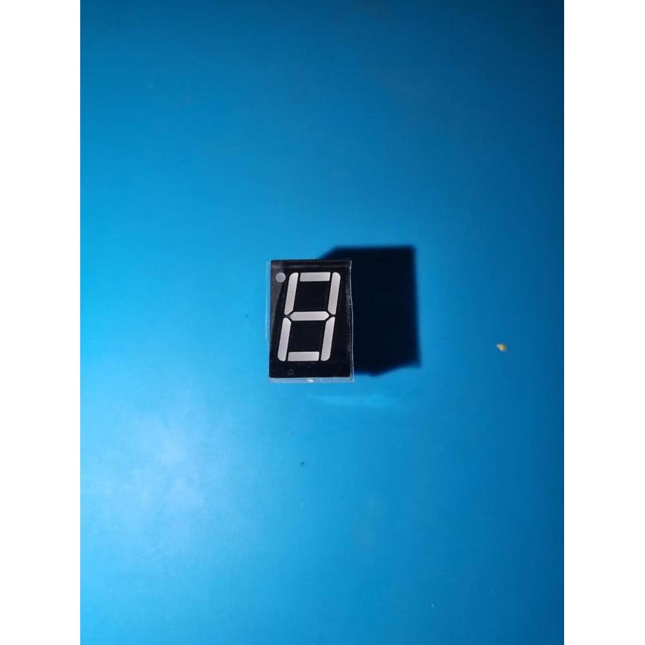 KOMPLIT LED 7 Segmen/Seven Segment Common Cathode Katoda Warna Merah 0.56
