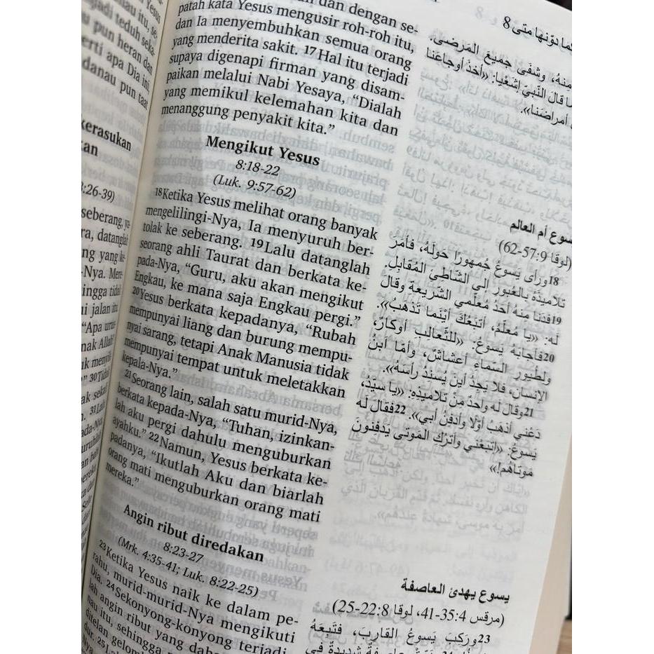 TERMURAH Alkitab Uk. Besar Bahasa Arab-Indonesia TB2 (TB2 062 TI Indonesia-Arab)