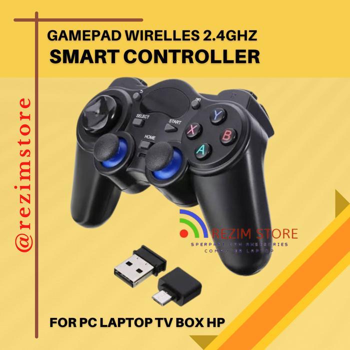 Stick Stik Ps Pc Wireless Untuk Android Tablet Tv Box Smart Tv Laptop Hp Game Gamepad Komputer